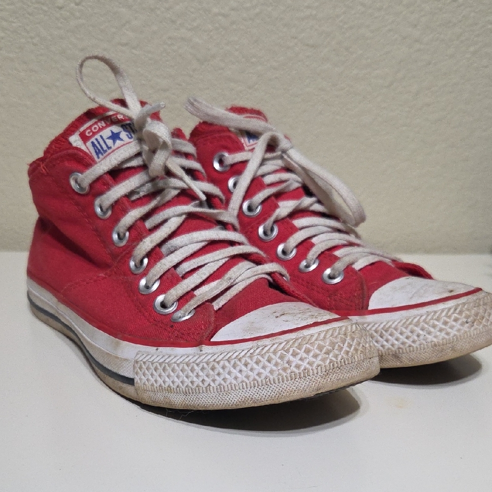 Converse Classic Red Canvas Sneakers